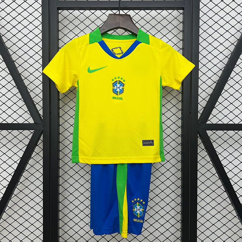 Conjunto Kids Brasil 25/26 - Home
