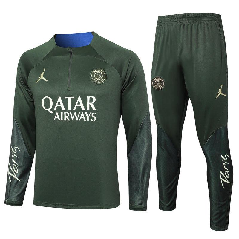 Conjunto de Treino Paris x Jordan Manga Longa