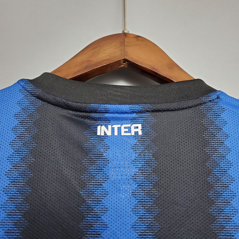 Camisa Retro de Manga Longa da Inter de Milão 10/11