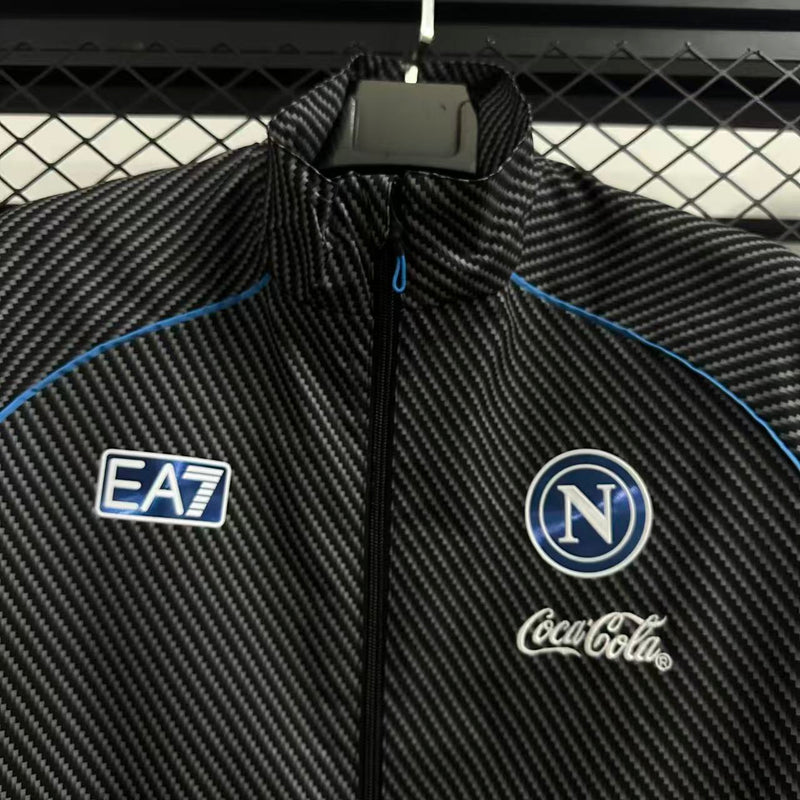 Jaqueta Napoli 25/26 - EA7 - Preta e Branca Impermeável