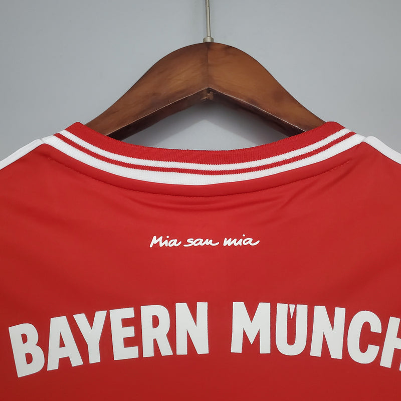 Camisa Retro Manga Longa Bayern Munich Final da Champions League 2013 - home