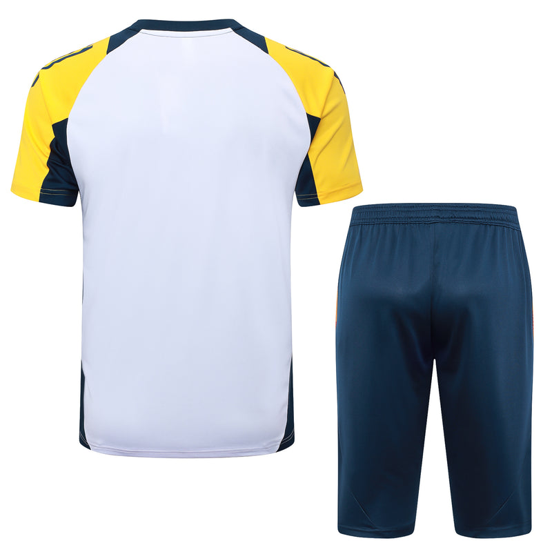 Conjunto de Manga Curta Real Madrid 24-25