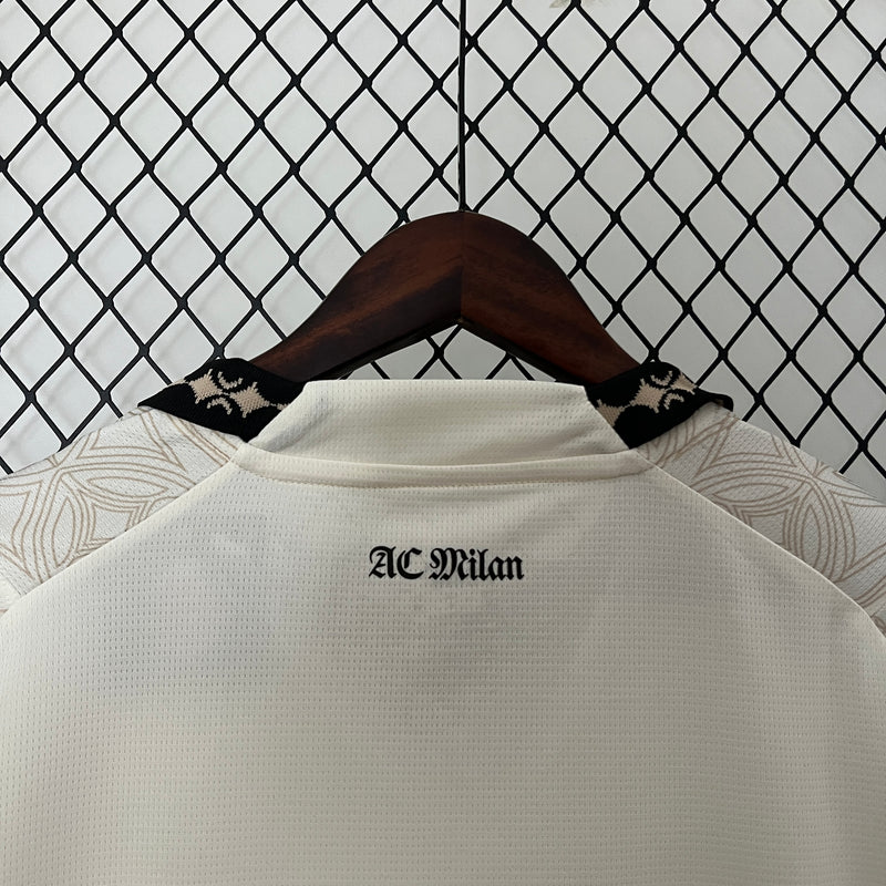 Camisa AC Milan 23/24 Bege