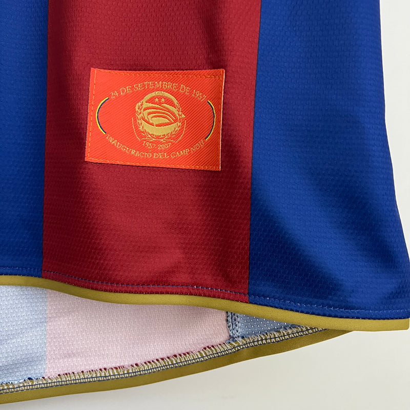 Camisa Retro Barcelona 07/08 Home