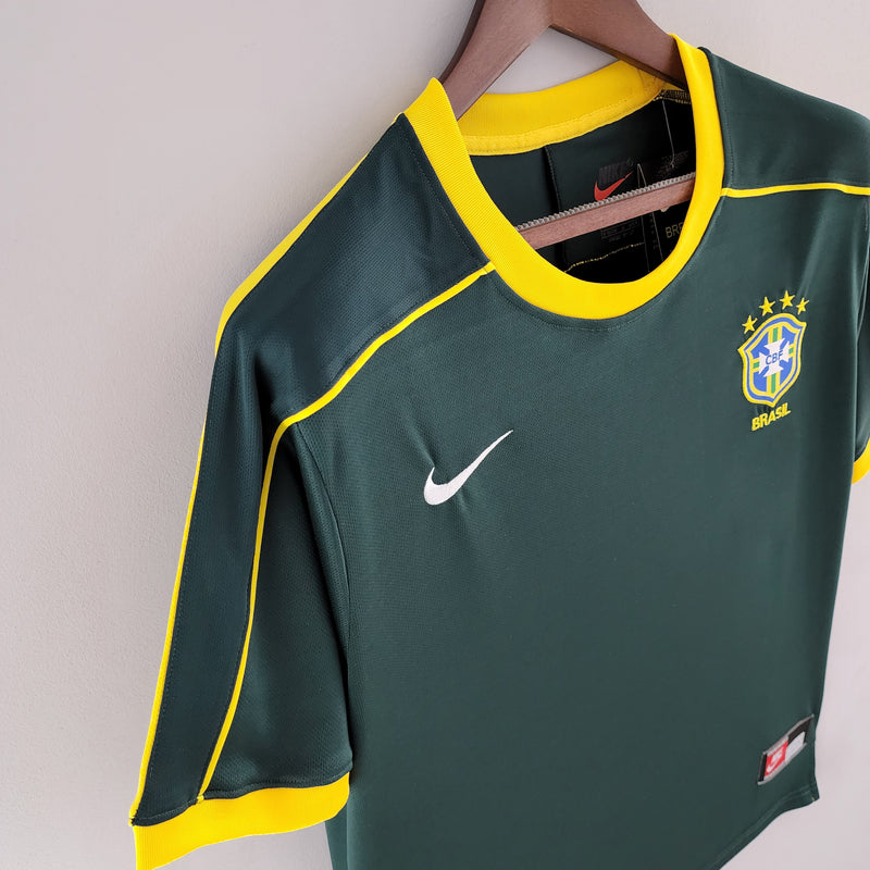 Camisa Retro Goalkeeper Brazil 1998