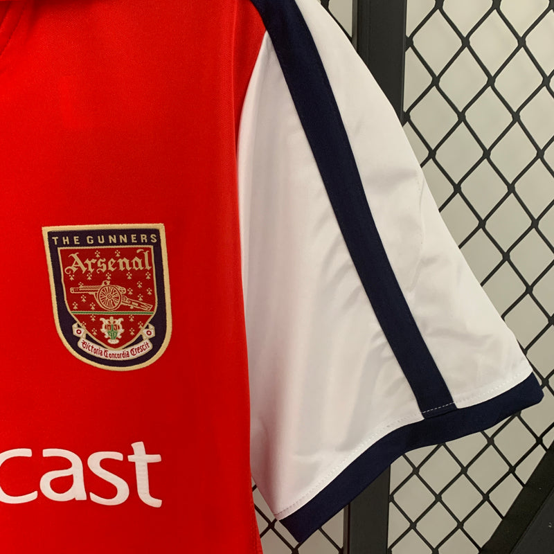 Camisa Retrô Arsenal 01/02