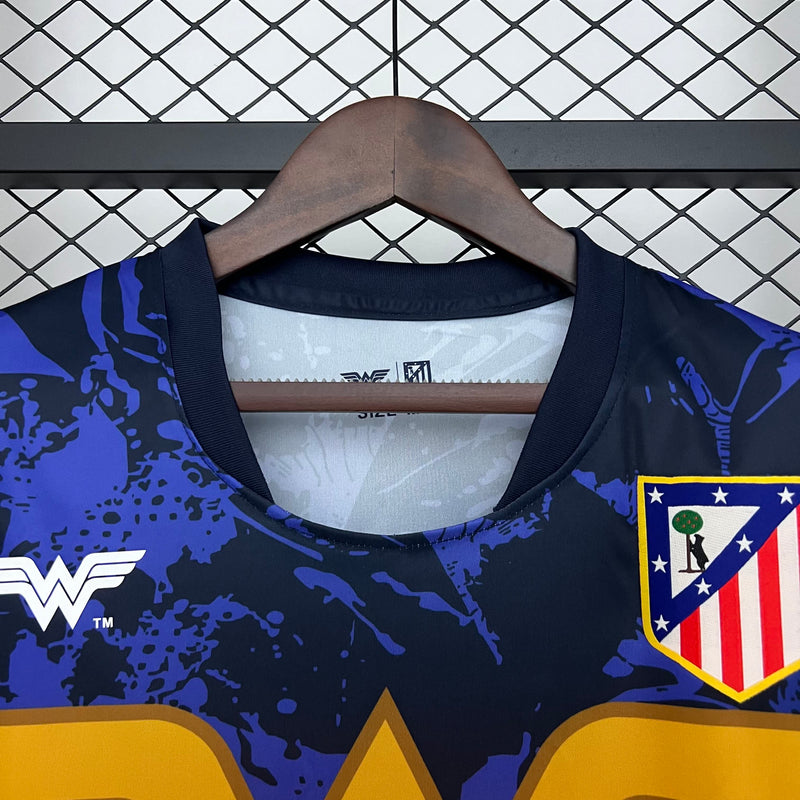 Camisa do Atletico Madrid Edição Mulher Maravilha 25-26
