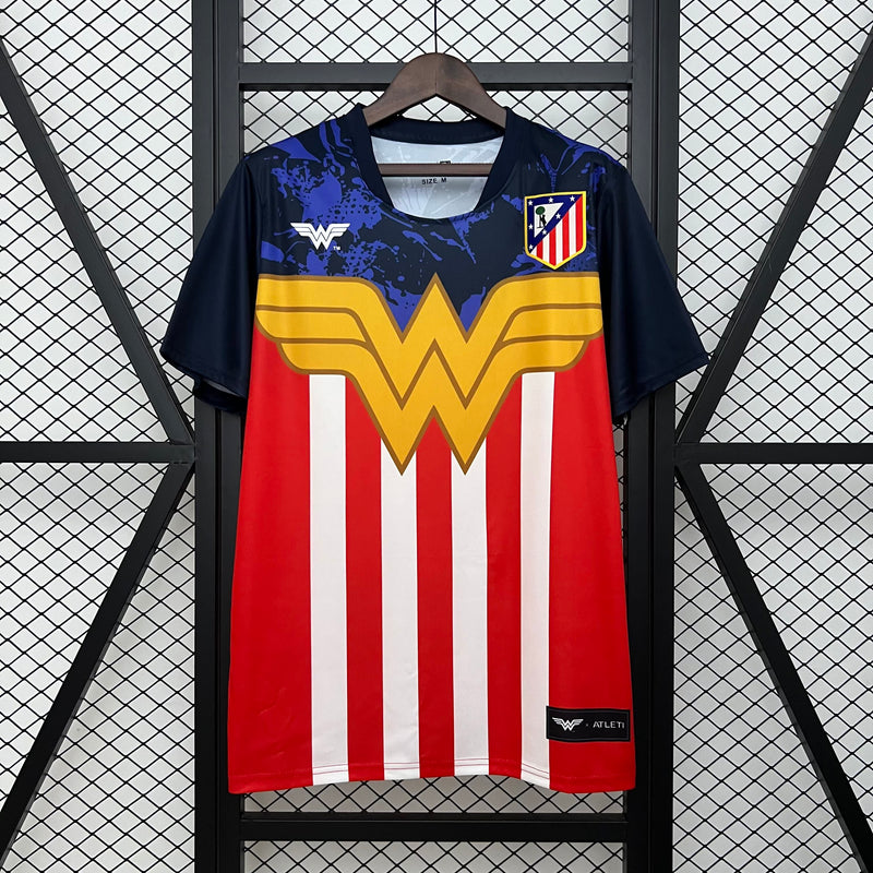 Camisa do Atletico Madrid Edição Mulher Maravilha 25-26