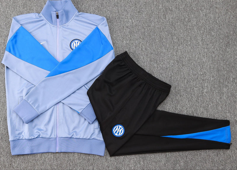Conjunto de Trenio Inter de Milão 24-25 de Manga Longa