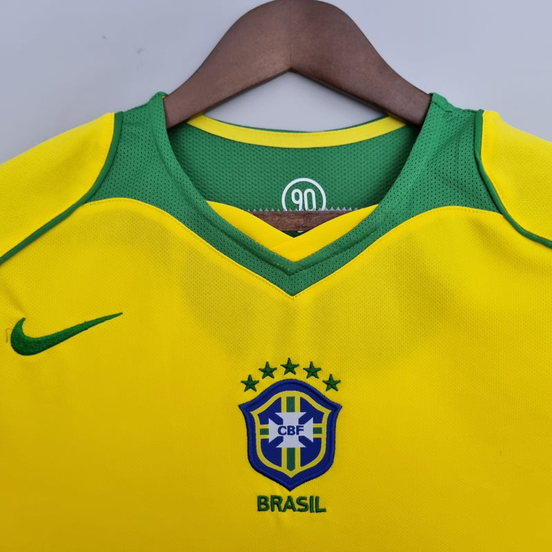 Camisa Retro 2004/06 Brazil home