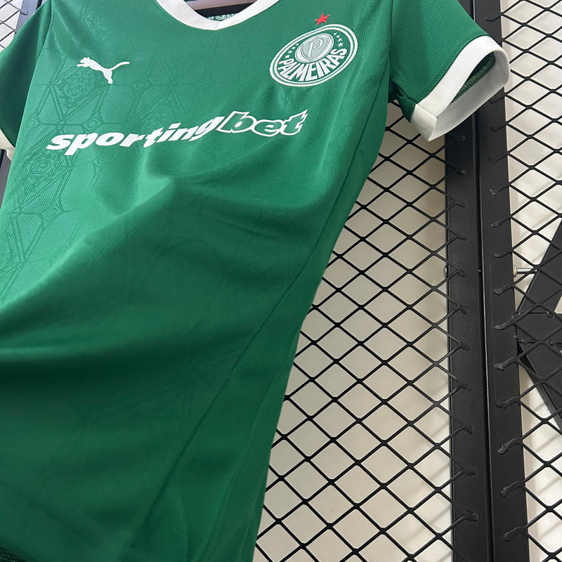 Camisa do Palmeiras I 25 Puma Feminina Torcedora
