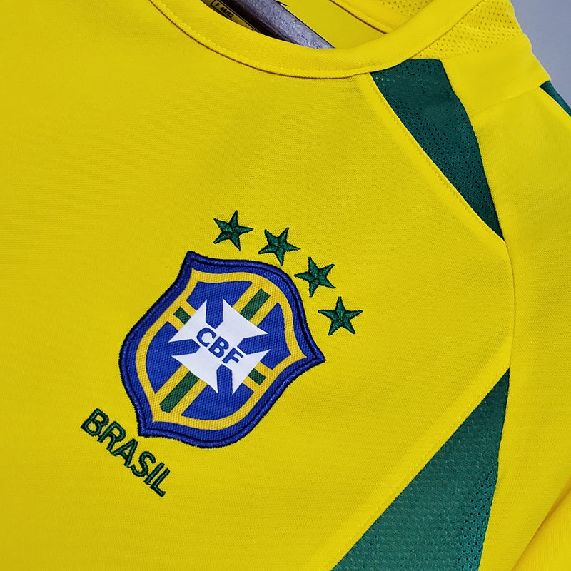 Camisa Retro 2002 Brazil home