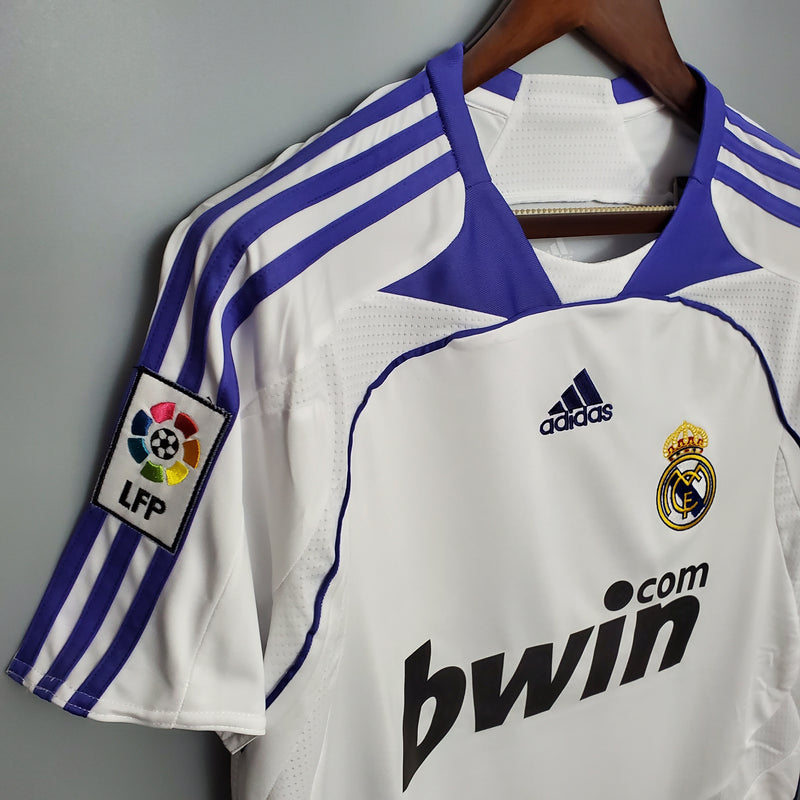 Camisa Retro Real Madrid 07/08 hom
