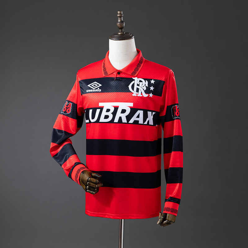 Camisa Retrô Manga Longa Flamengo 1994/95 Home