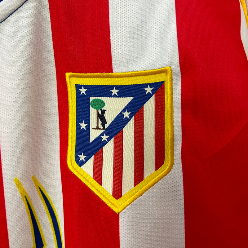 Camisa Retro de Manga Longa do Atletico Madrid - Total 90 - Spider Man - 04/05