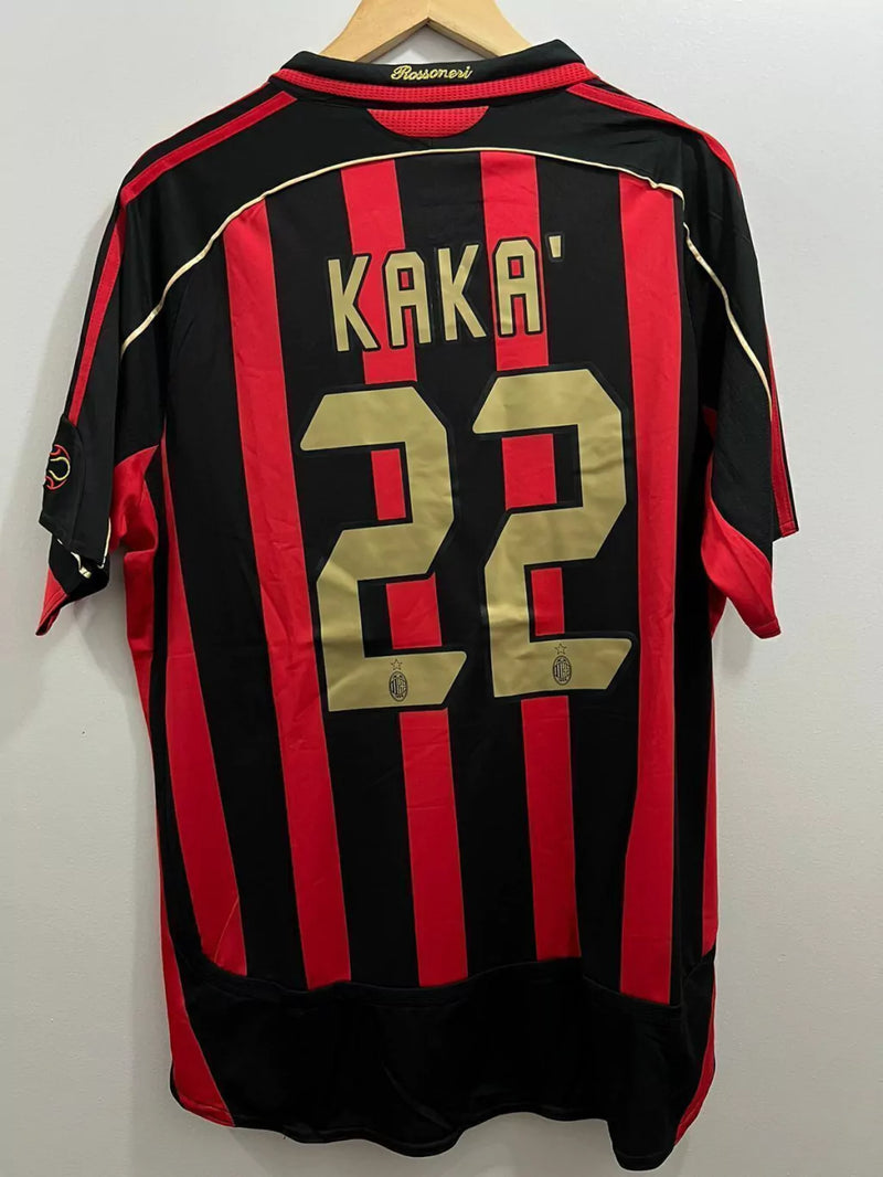 Camisa Retrô adidas Milan 2007 home - Kaká 22