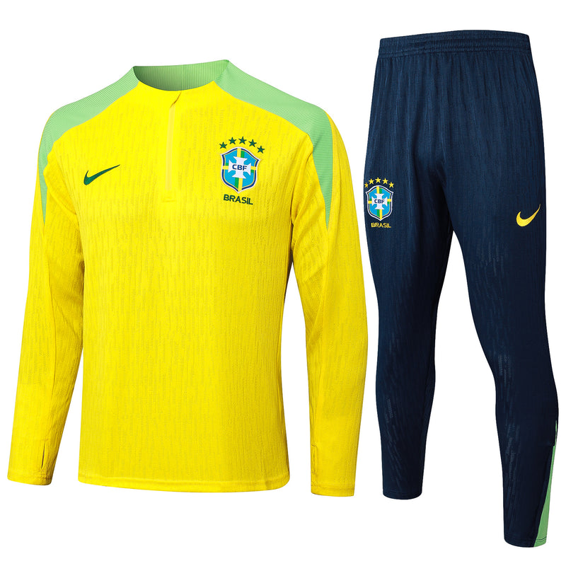 Conjunto do Brasil de Manga Longa 24-25 UN-1