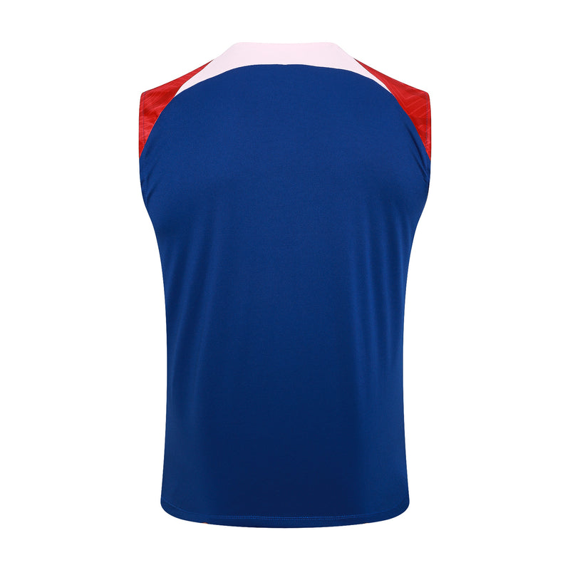 Conjunto Sem Manga Atletico Madrid 24-25 - Azul