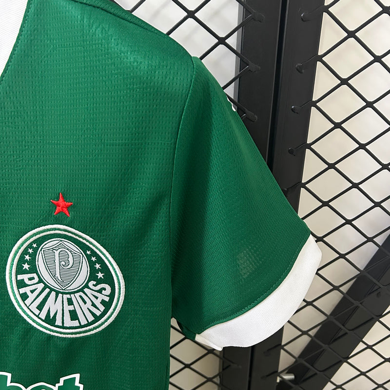 Camisa do Palmeiras I 25 Puma Feminina Torcedora