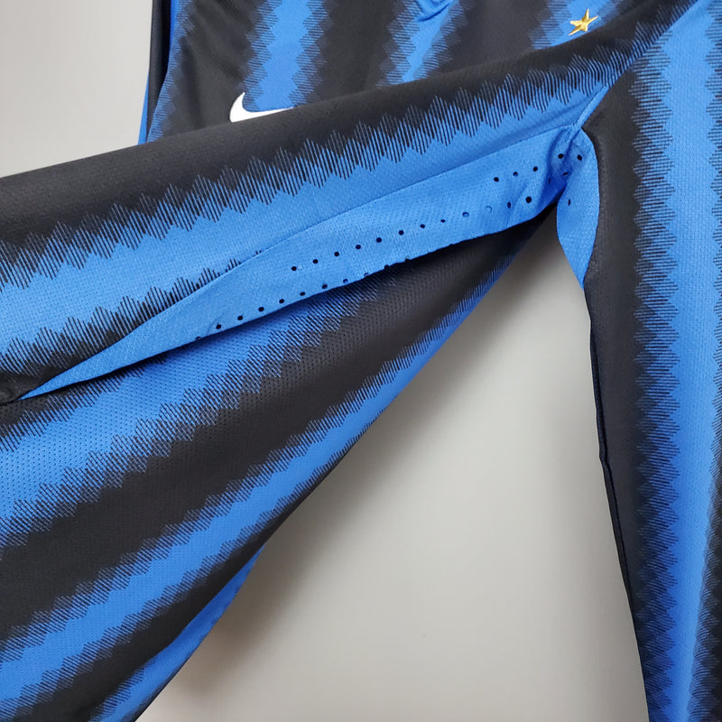 Camisa Retro de Manga Longa da Inter de Milão 10/11