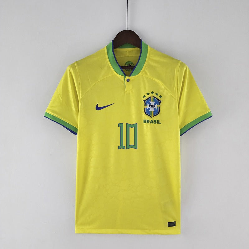Camisa do Brasil Copa do Mundo 2022 ( Neymar Jr - 10)