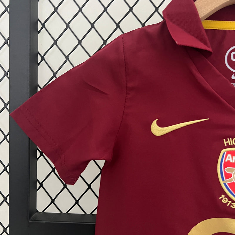 Conjunto 05/06 kids Arsenal