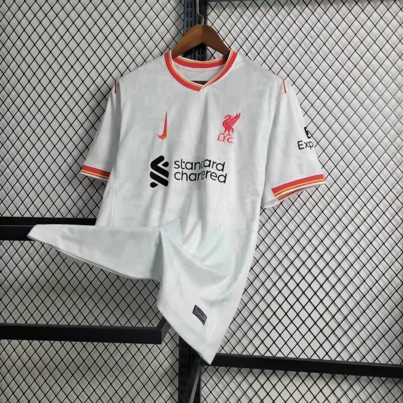 Camisa Liverpool 24/25 Nike Torcedor Masculino - Branca