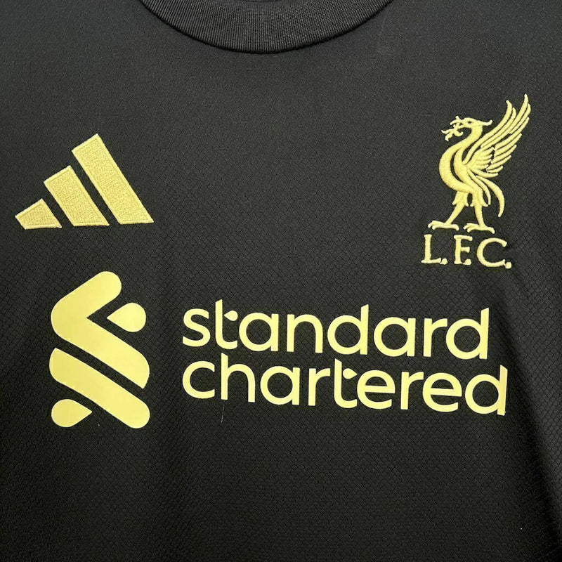 Camisa Liverpool 25/26 Torcedor Adidas - Preto