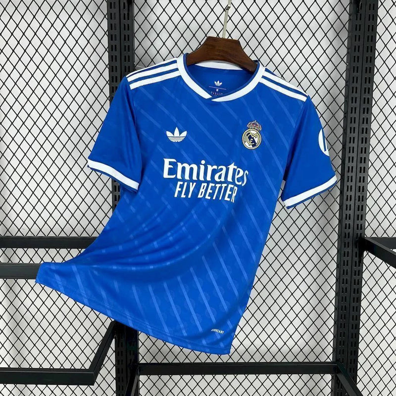 Camisa Real Madrid Third 25/26 Torcedor - Azul