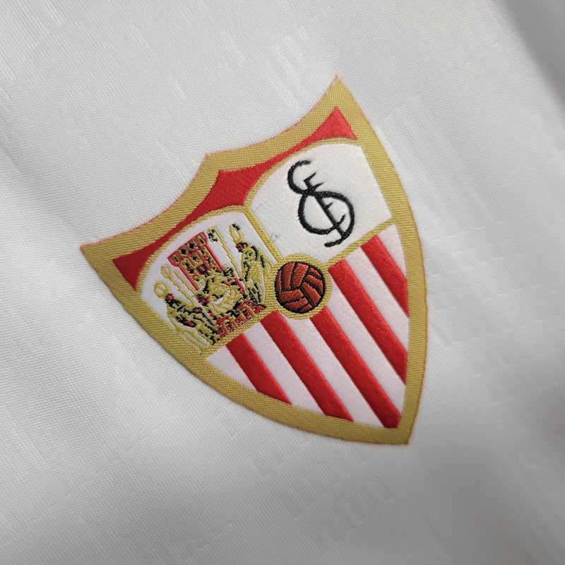 Camisa Sevilla Home (1) 2023/24 Castore Torcedor Masculina