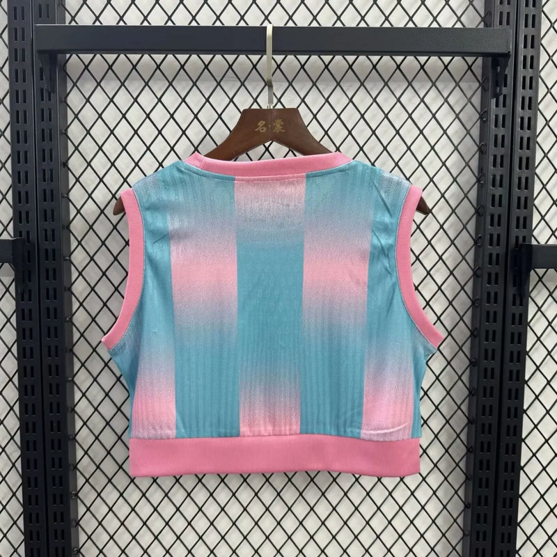 Blusa curta feminina Barcelona 25/26 Team Pro