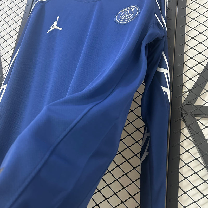 Camisa de Jogo 24/25 PSG de manga comprida