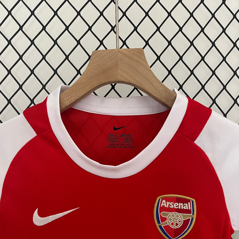 Conjunto 02/04 kids Arsenal
