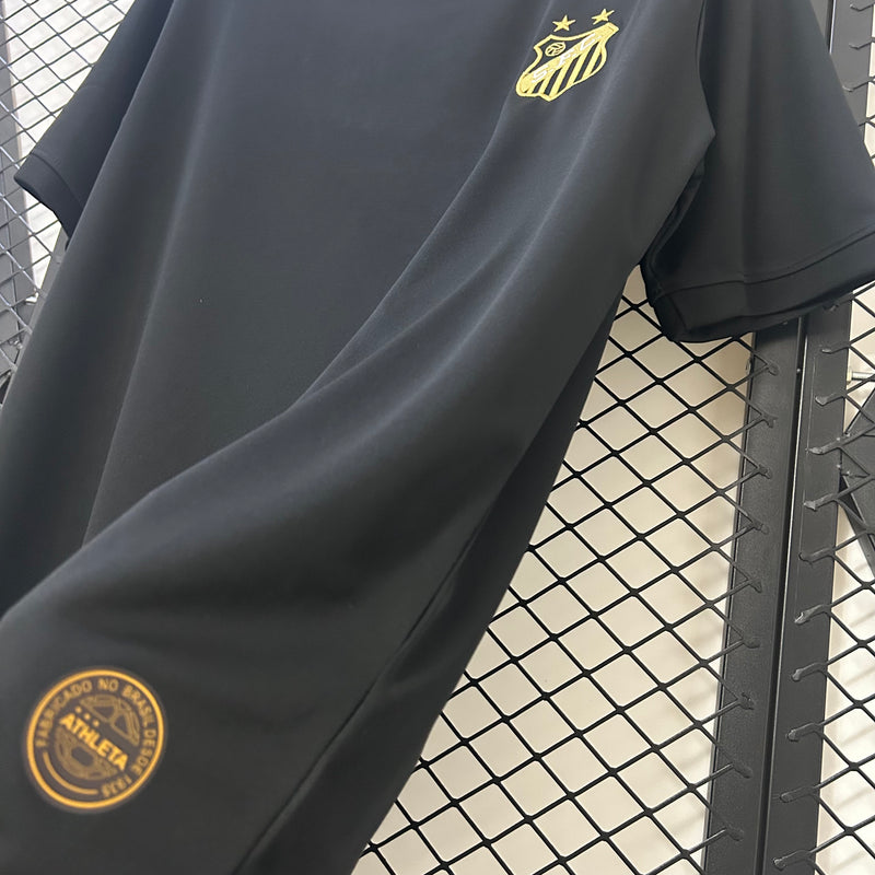 Camisa de Torcedor Santos Preta 25/26 2