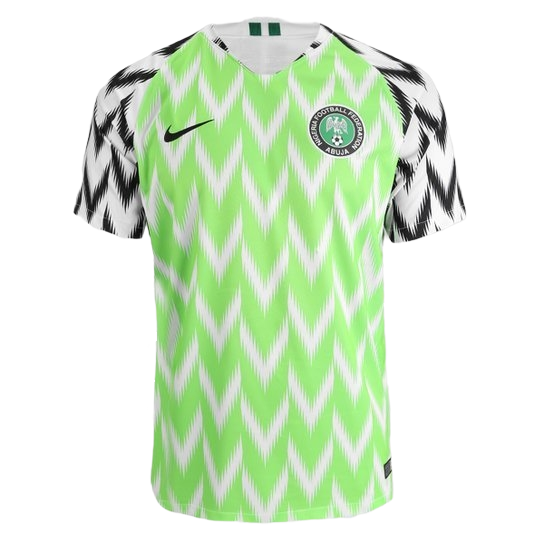 Camisa Seleção Nigéria Retrô Home 18/19 Torcedor Nike Masculina - Verde