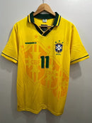 Camisa Retro Umbro Brasil Copa 1994 - Romário