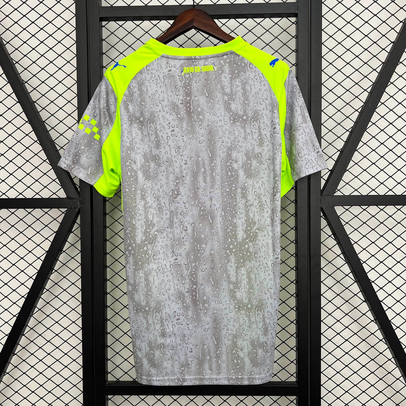 Camisa Manchester City III 25/26 Puma Masculina - Cinza/Verde
