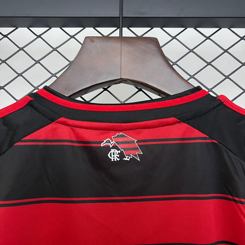 Conjunto Kids Flamengo 25/26 UN-1 (Sem Manga)