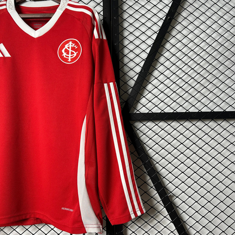 Camisa 25/26 Manga Longa Brasil Internacional Home