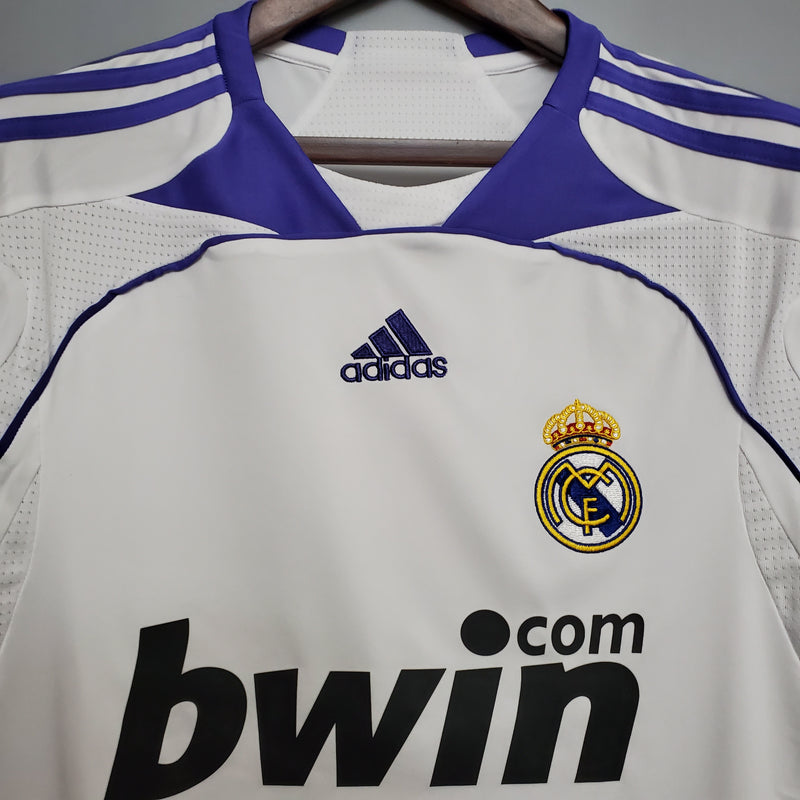 Camisa Retro Real Madrid 07/08 hom