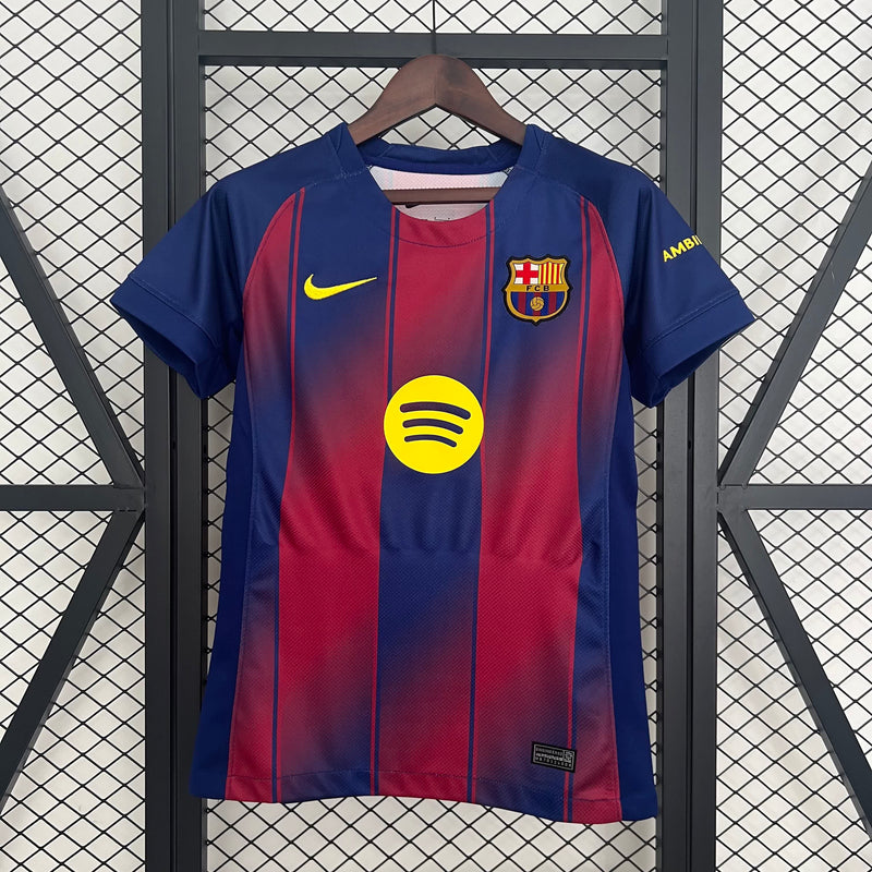 Camisa do F.C. Barcelona 2025/26 Feminino - Home