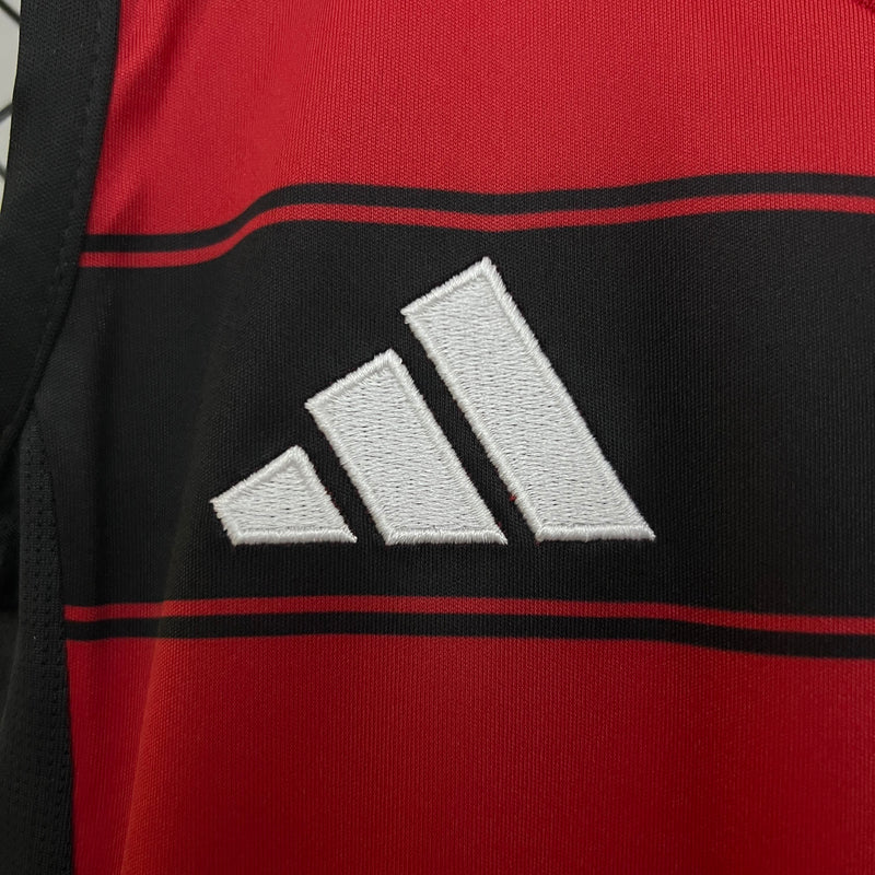 Conjunto Kids Flamengo 25/26 UN-1 (Sem Manga)