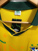 Camisa Retro Umbro Brasil Copa 1994 - Romário