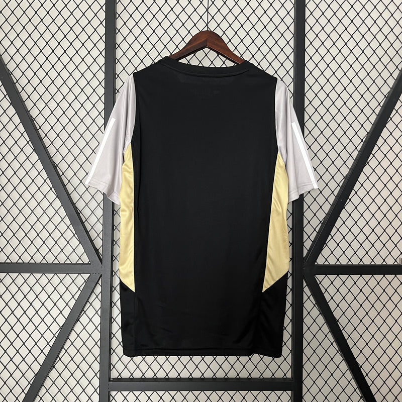 Camisa Atlético Mineiro Casa 24/25 Sem Patrocínios - Versão Torcedor Masculino - Adidas - Preto com Listras Brancas (Cópia)