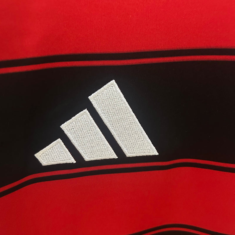 Camisa Flamengo Home 25/26 Manga Longa