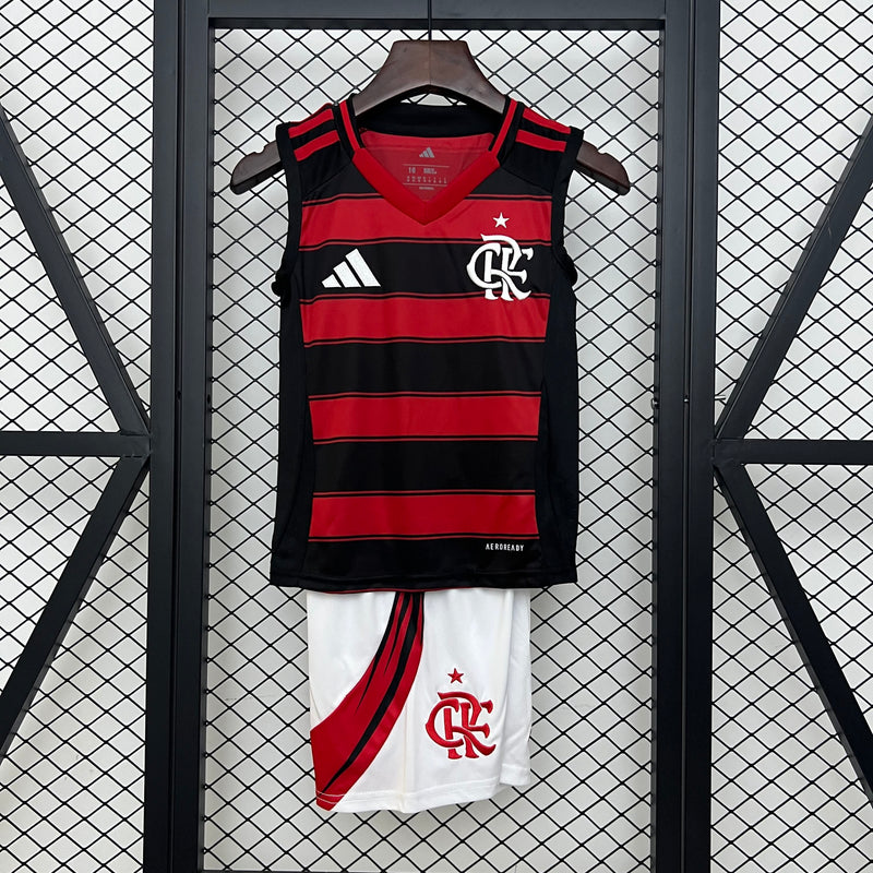 Conjunto Kids Flamengo 25/26 UN-1 (Sem Manga)