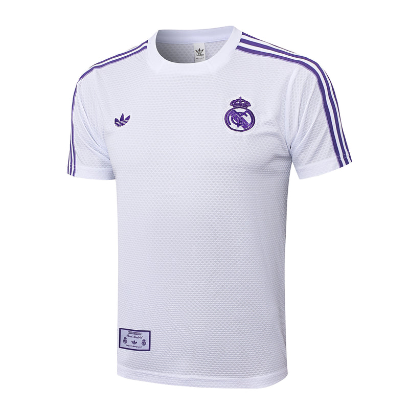 Conjunto de Manga Curta Real Madrid 25-26