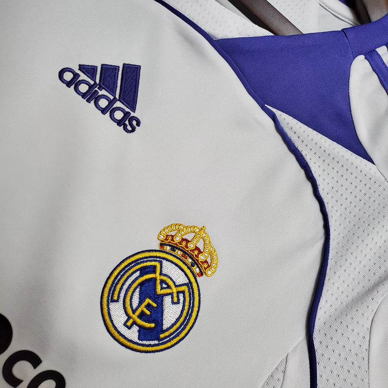 Camisa Retro Real Madrid 07/08 hom