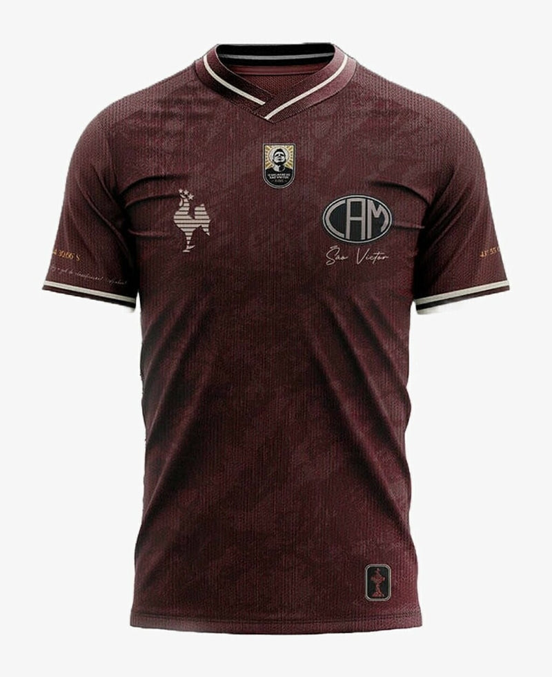 Camisa Atlético Mineiro  2023- Edição Especial São Victor - Torcedor Masculina - Vinho