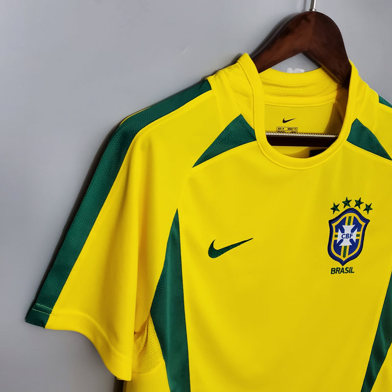 Camisa Retro 2002 Brazil home